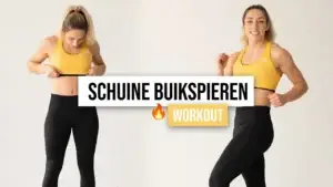 Schuine buikspieren trainen - the joy workout