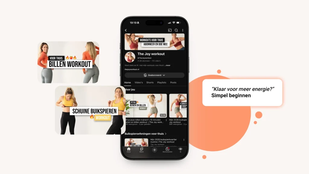 Elementen overzicht - The Joy workout